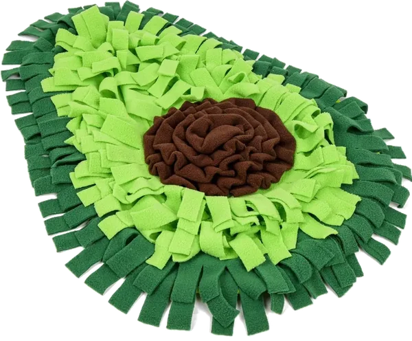 Avocado snuffle mat